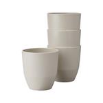 Стаканы Becher Silueta 200 мл, набор из 4 шт. Mepal, Nordic White - фото