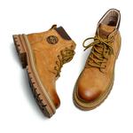 Мужские ботинки Cahhrrn X Martin Boot Men Beige Weishibangwei - фото 6