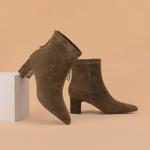 Ботильоны женские Boerdiqi, хаки - фото 9