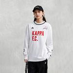 Унисекс свитер с эффектом отбеливания Kappa, цвет морской песок-KA38 - фото 9