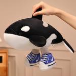 Акула тигр кит плюшевые игрушки высота 20cm/33cm/45cm/60cm BANLI - фото 7