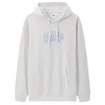 Унисекс свитшот GAP, серо-белый - фото