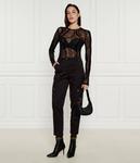 Сумка-хобо Love Moschino, черный - фото 3