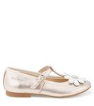 Балетки Dory Flo из металлизированной кожи Pom d'Api, Laminato Platine - фото 4