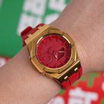 Унисекс-часы CASIO 44 мм красные - фото 7