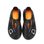 Сабо унисекс Run Manner, черный/оранжевый - фото 8