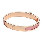 HERMES Эмалевые браслеты для женщин розовые - фото 5