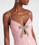 Платье Lena с бантом и пайетками Rebecca Vallance, Soft Pink - фото 4