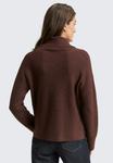 Джемпер TOM TAILOR ROLLKRAGENPULLOVER, Dark Pecan Brown Melange/Dark Brown - фото 3
