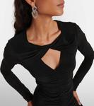 Топ-джерси Vandalia Isabel Marant, Black - фото 4