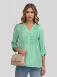 Блуза LapaPlus, светло-зеленый - фото 5