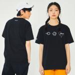 Футболка унисекс черная CORALIAN - фото 4