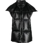 Жилет женский черный Moncler - фото