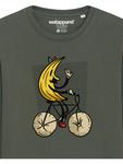 Толстовка wat? Apparel Banana Rider, хаки - фото 3
