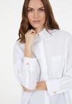 Блуза Marc Aurel Button-down blouse, White - фото 3