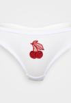Трусы Agent Provocateur PERRI THONG, White/Red/White - фото 3
