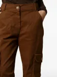 Брюки карго Altine Kocca, коричневый - фото 2