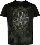 Футболка Outer Vision Celtic Cross Man's T-Shirt, черный - фото