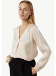 Блузка 8024_светло-бежевая comma - фото 4