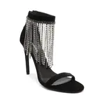 Кожаные босоножки Salome на шпильке Pinko, черный - фото