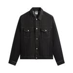 Куртка Kith For Adidas Football Denim Jacket, Black - фото