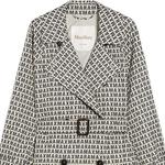 Дождевик с поясом и принтом логотипа Max Mara MaxMara, бежевый - фото 6