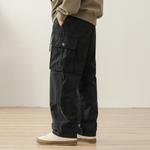 714STREET Брюки-карго унисекс, Темный Хаки - фото 5