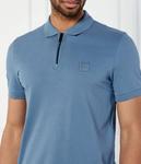 Рубашка поло Slim fit Boss Orange, синий - фото 4