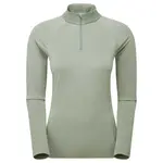Футболка Montane Dart XT Half Zip long sleeve, зеленый - фото 3