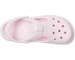 Сабо Crocs Kids Classic Mary Jane Clogs, цвет Pink Milk - фото 2