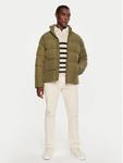 Пуховик стандартного кроя Tommy Hilfiger, хаки - фото 2