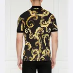 Рубашка-Поло узкого кроя Versace, черный - фото 3