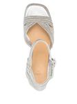 Castañer босоножки Valle 100, серебристый - фото 4