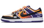 Кроссовки Nike Dunk Skateboard Shoes Men Low-Top Purple Orange - фото
