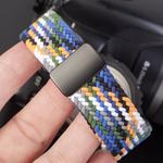 Часы Casio G-Shock Analog-Digital 2100 Series, арт. GA-2100-1A1, радужно-голубой - фото 4