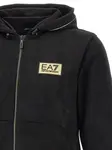 Куртка с капюшоном и логотипом Ea7 Emporio Armani, черный - фото 4