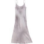 Платье миди с эффектом выцветания Acne Studios, серый - фото