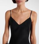 Мини-платье с перьевым декором David Koma, Black - фото 4