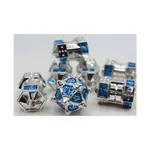 Набор кубиков CCG — «Интерстеллар Индиго» (7), Dice Sets - Metal CCG Dice 51 - фото