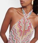 Комбинезон из ламе с зигзагом Missoni Mare, Multicolor Red Tones - фото 4