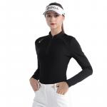 Футболка женская PGA, черный - фото