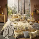 Постельное белье бежевое 1x 200x200 см + 2x 80x80 см Erwin Müller - фото 5