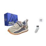 Детские кроссовки для бега FAIRWHALE, серый - фото 5