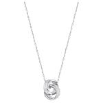 Swarovski Rhodium Plated Silver White Women's - фото 9