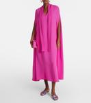 Атласные мюли Clovis с декором Jimmy Choo, Tanzanite - фото 2