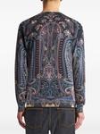 ETRO джемпер с узором пейсли, черный - фото 3