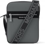 Сумка Michael Kors Malone Flight Bag, Silver-Tone Hardware/Storm Nylon - фото