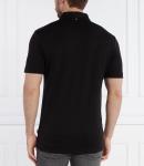 Поло BOSS BLACK Press Regular Fit, черный - фото 4