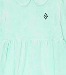 Платье из бархата Мышь The Animals Observatory, Turquoise_Logo - фото 3