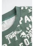 Пижама Coccodrillo, оливково-зеленый - фото 5